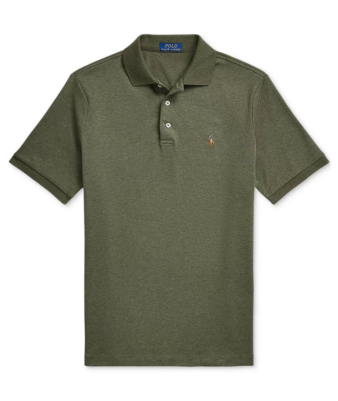 POLO RALPH LAUREN Хлопковое поло с коротким рукавом, фото 6