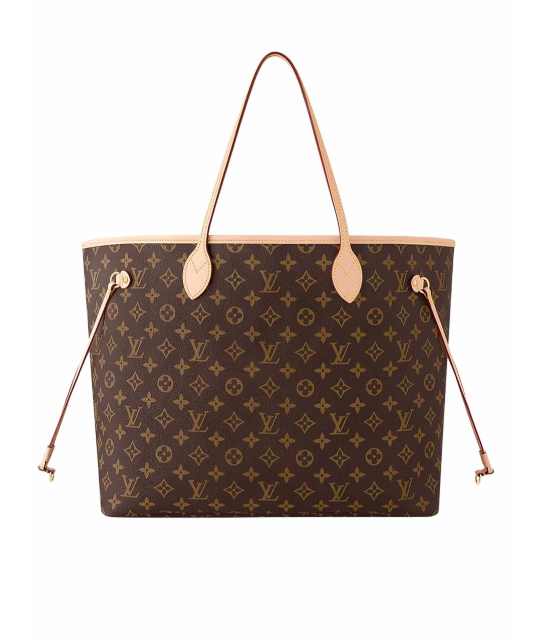 LOUIS VUITTON Коричневая сумка тоут, фото 1