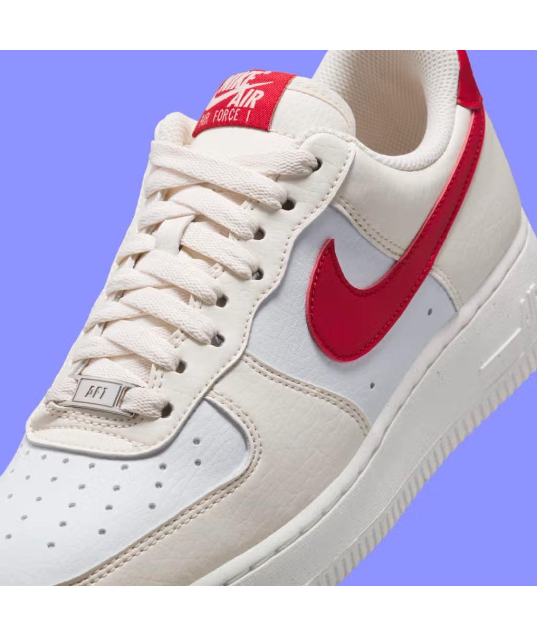 NIKE Бежевые кожаные кеды, фото 7