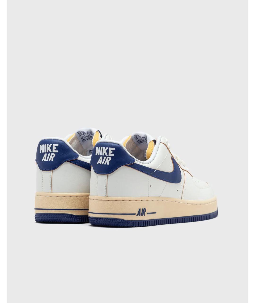 NIKE Бежевые кожаные кеды, фото 4