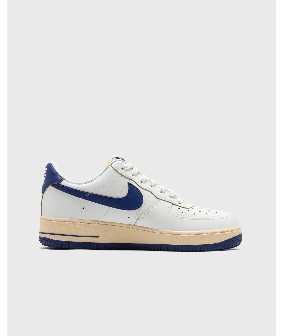NIKE Бежевые кожаные кеды, фото 3