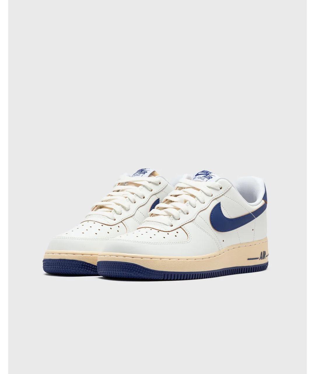 NIKE Бежевые кожаные кеды, фото 2