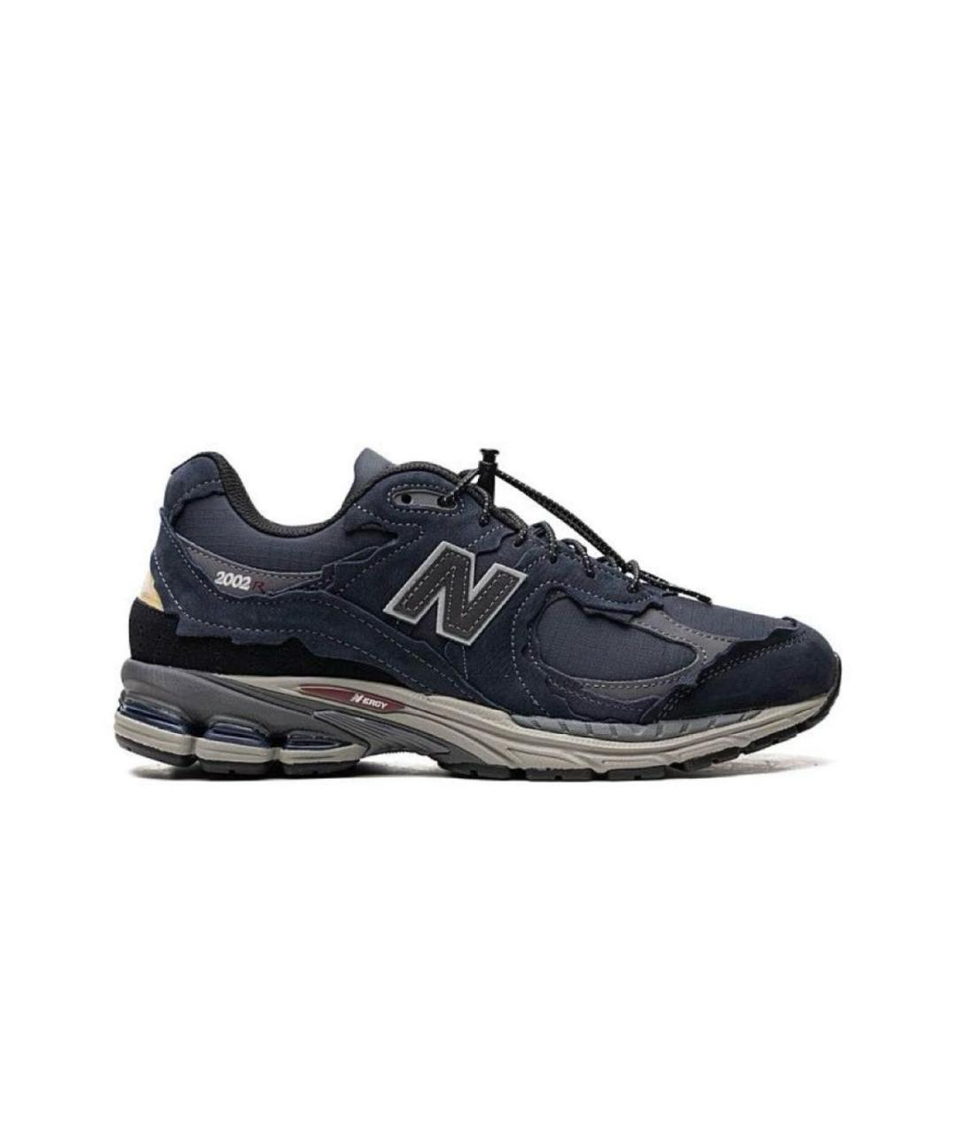 NEW BALANCE Темно-синие замшевые низкие кроссовки / кеды, фото 1