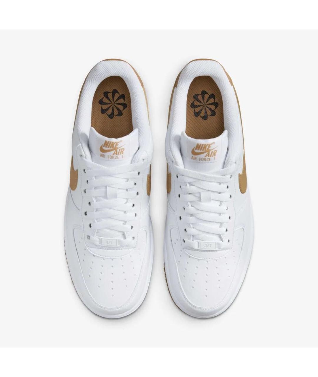 NIKE Белые кожаные кеды, фото 4