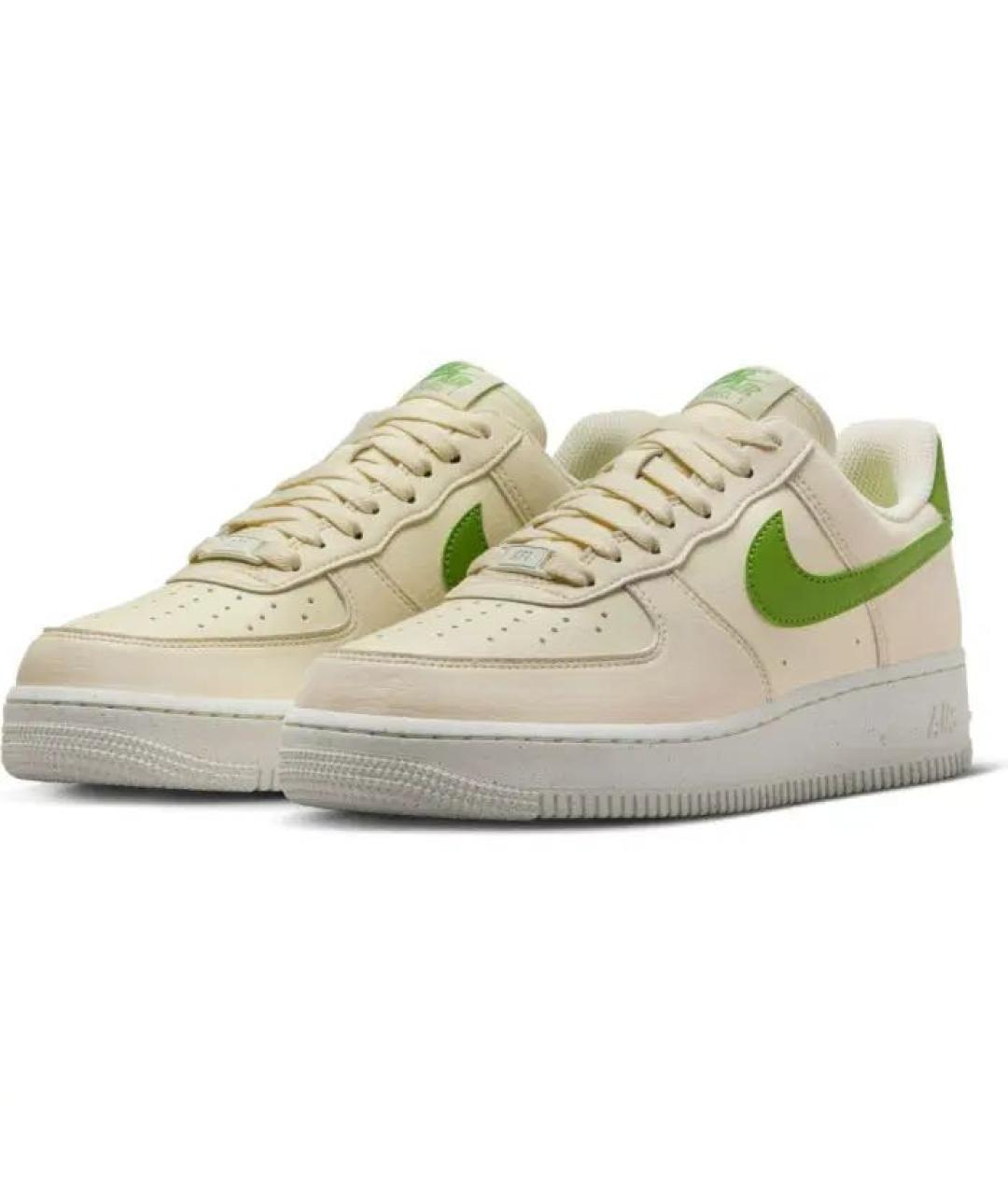 NIKE Зеленые кожаные кеды, фото 3