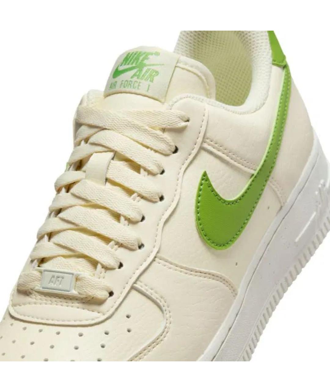 NIKE Зеленые кожаные кеды, фото 7