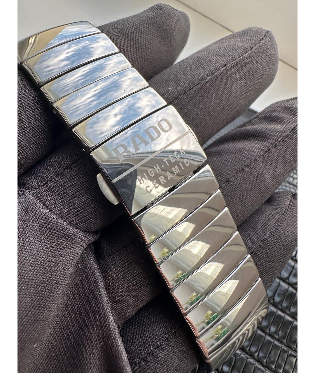 RADO Серебряные керамические часы, фото 6