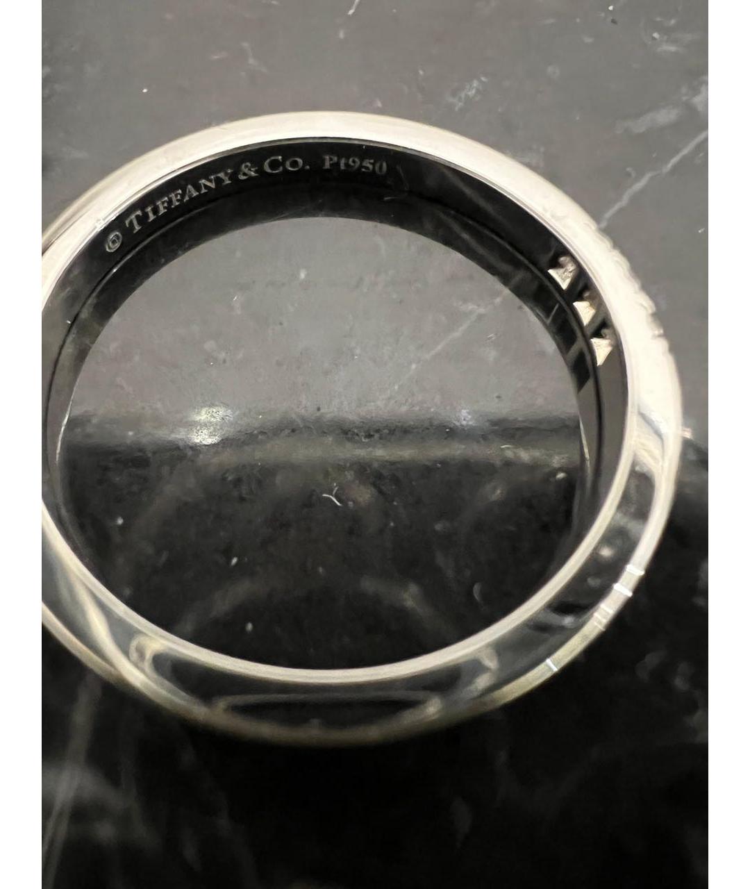 TIFFANY&CO Белое платиновое кольцо, фото 3