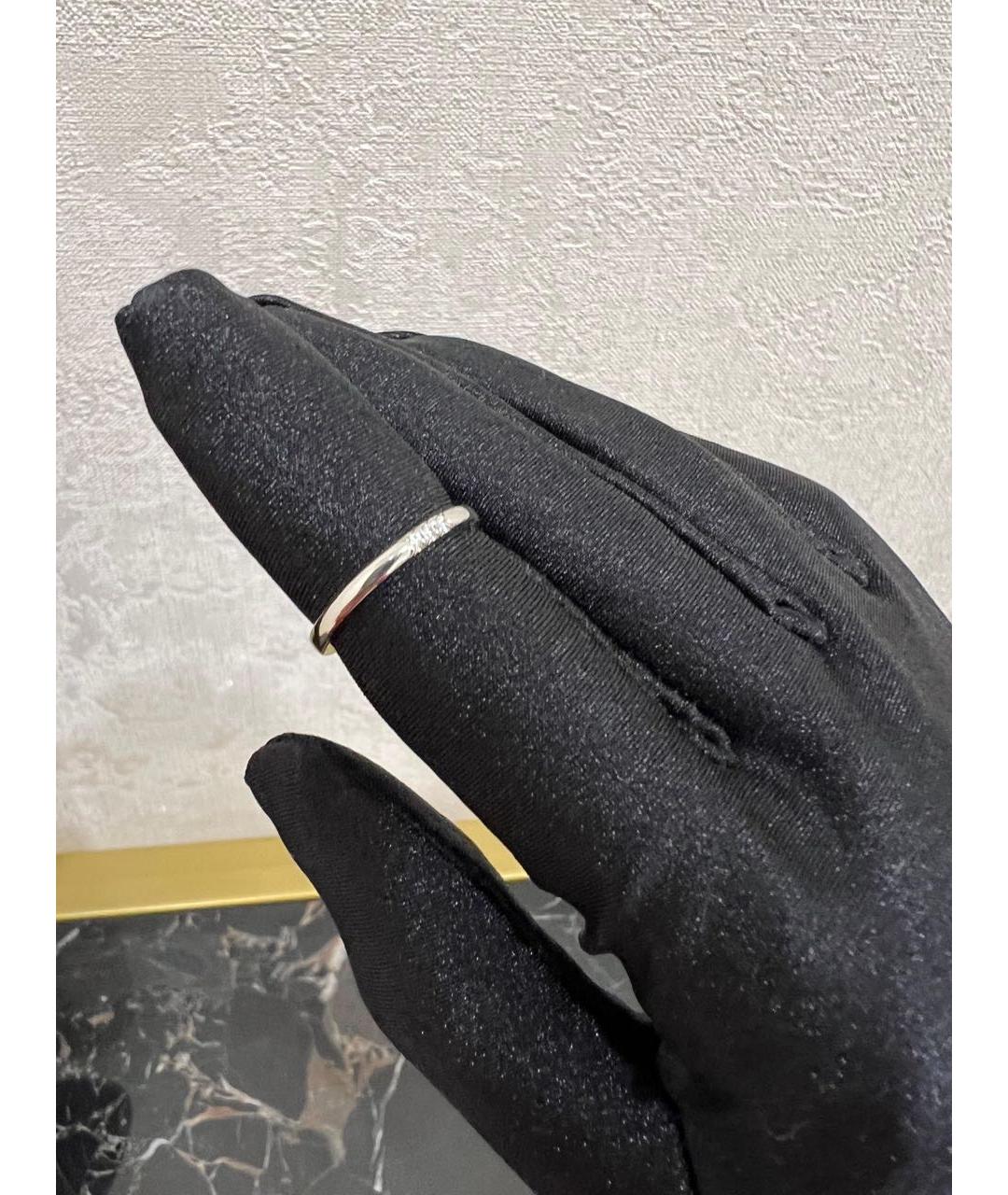 TIFFANY&CO Белое платиновое кольцо, фото 6