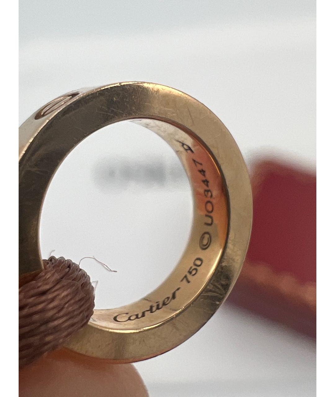 CARTIER Коричневый браслет из желтого золота, фото 6
