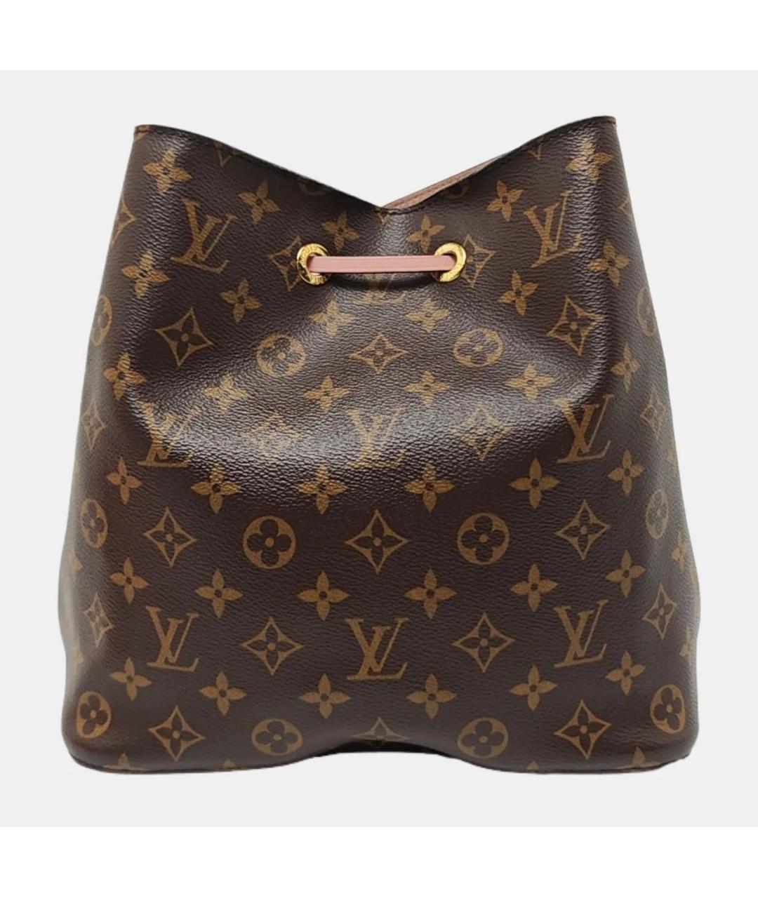 LOUIS VUITTON Коричневая сумка тоут, фото 4
