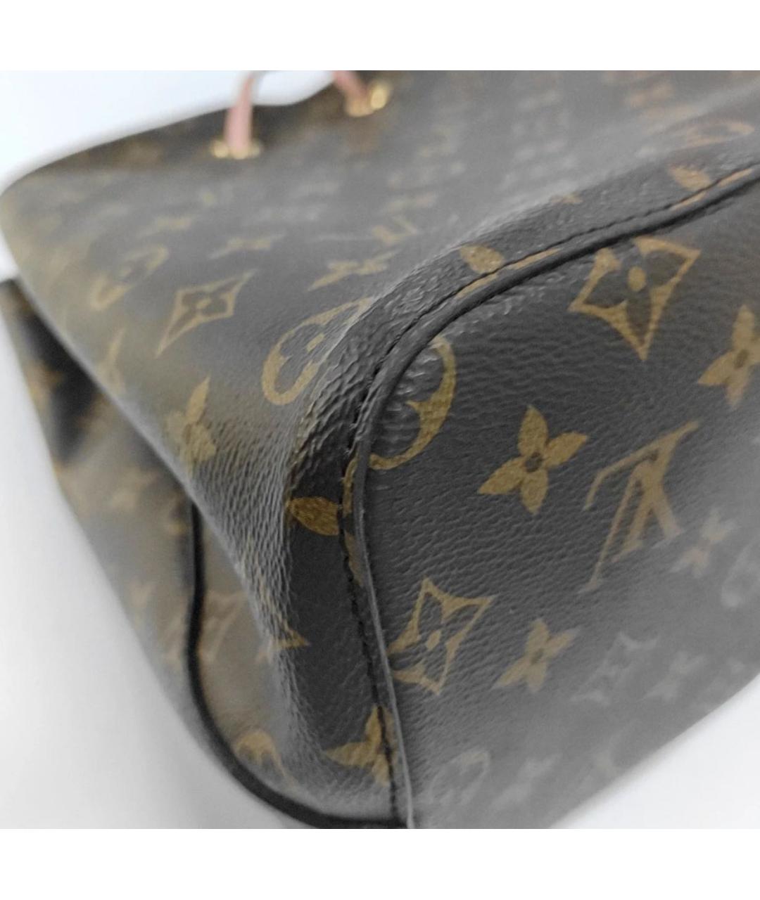 LOUIS VUITTON Коричневая сумка тоут, фото 8