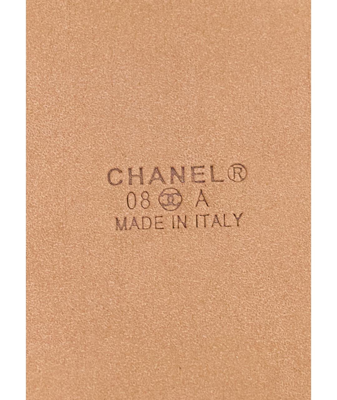 CHANEL Кожаный ремень, фото 4
