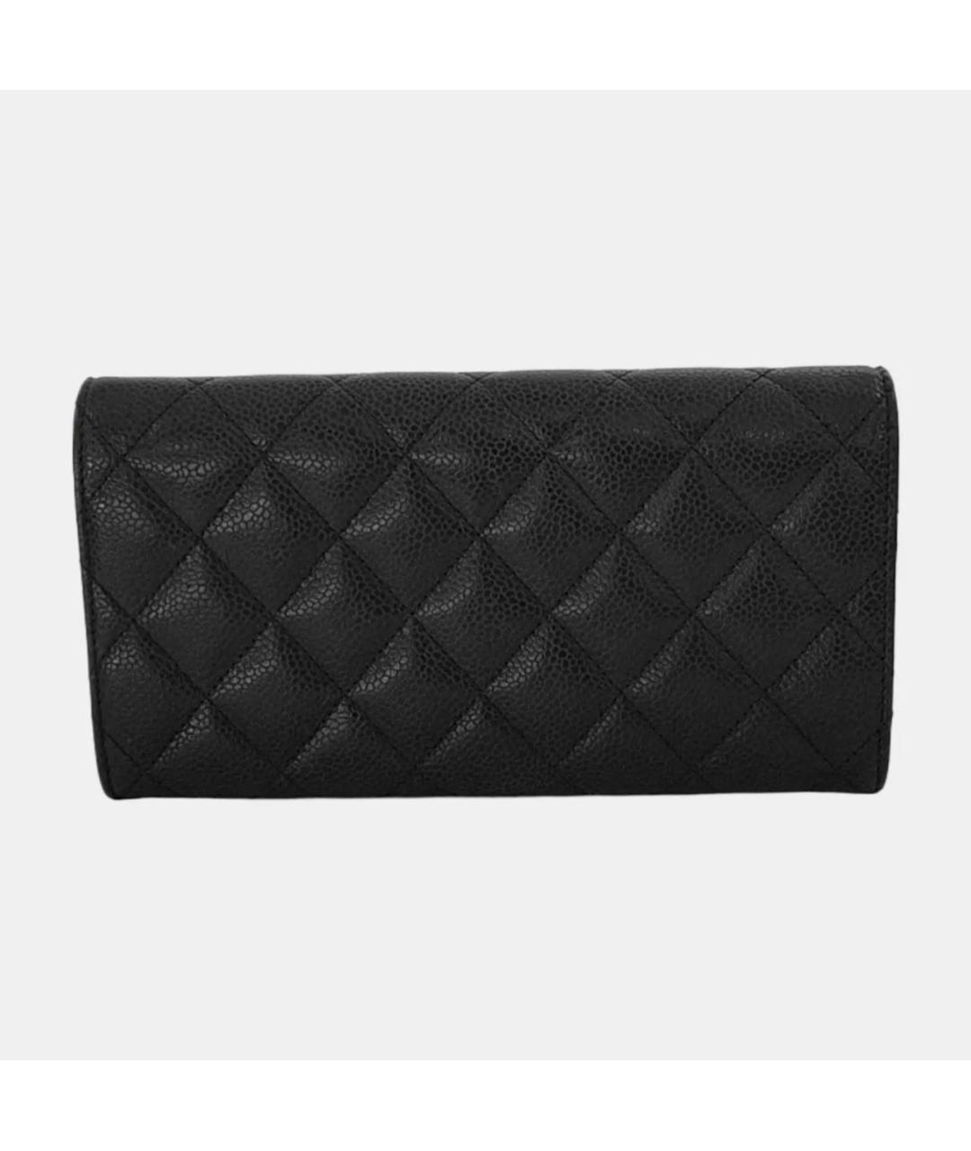 CHANEL Черная кожаная сумка через плечо, фото 4