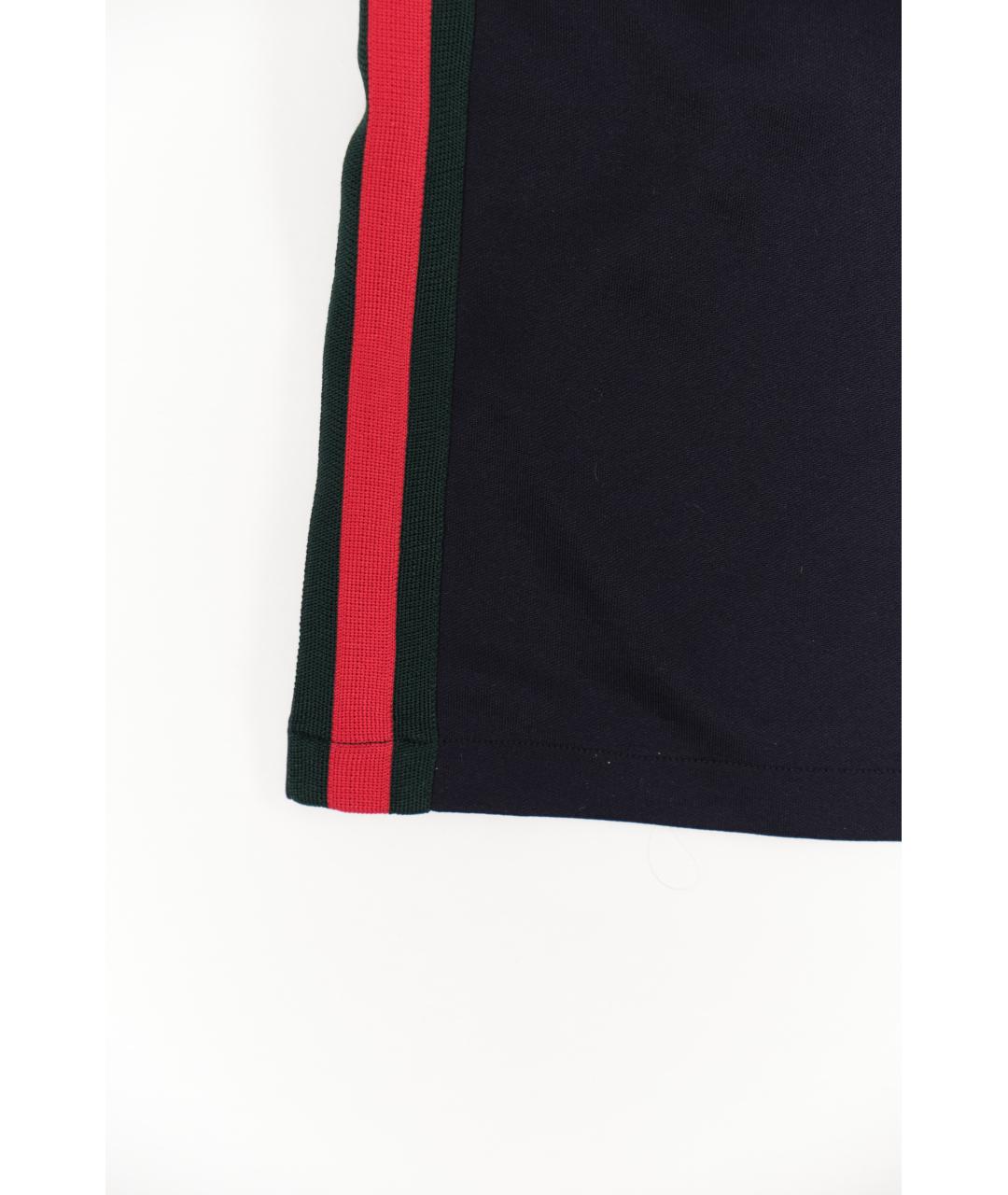 GUCCI Синие полиэстеровые шорты, фото 8