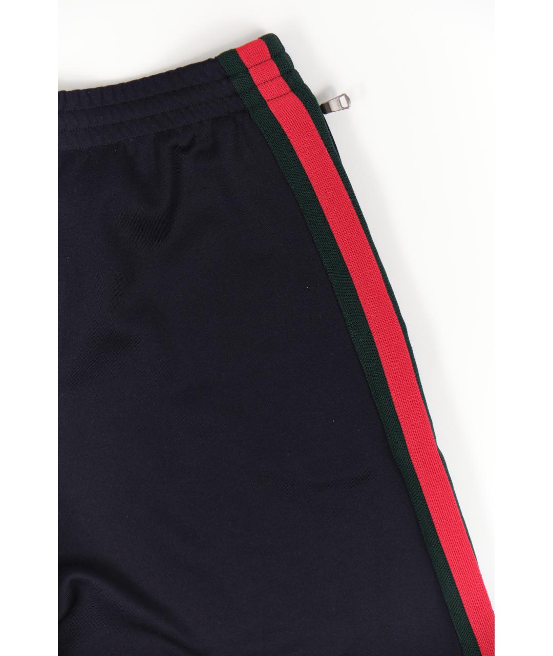 GUCCI Синие полиэстеровые шорты, фото 7