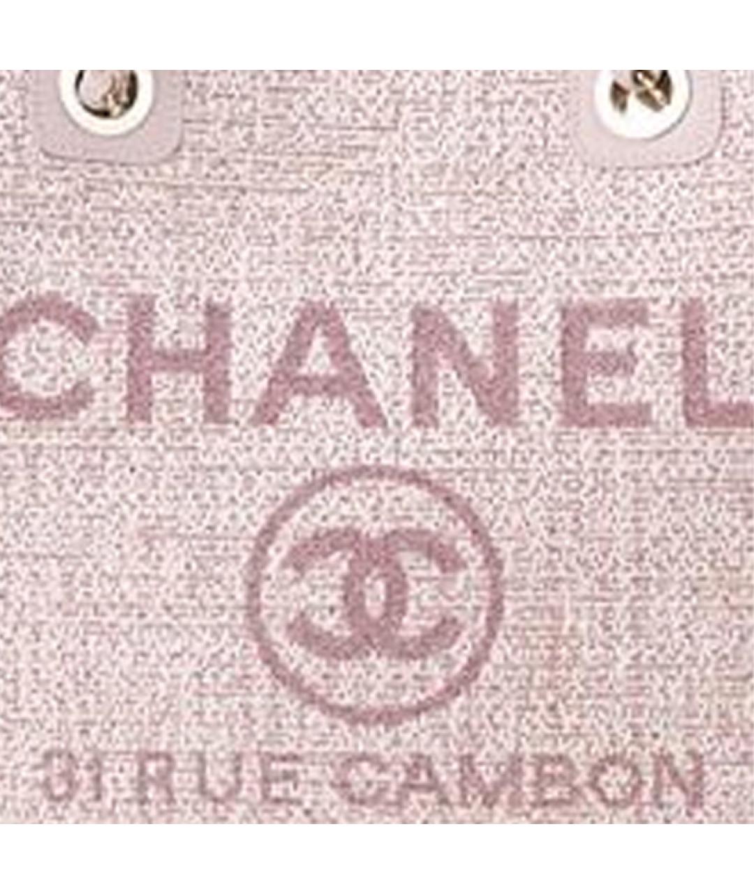 CHANEL Розовая сумка тоут, фото 6