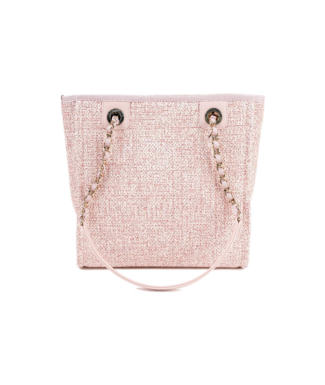 CHANEL Розовая сумка тоут, фото 3