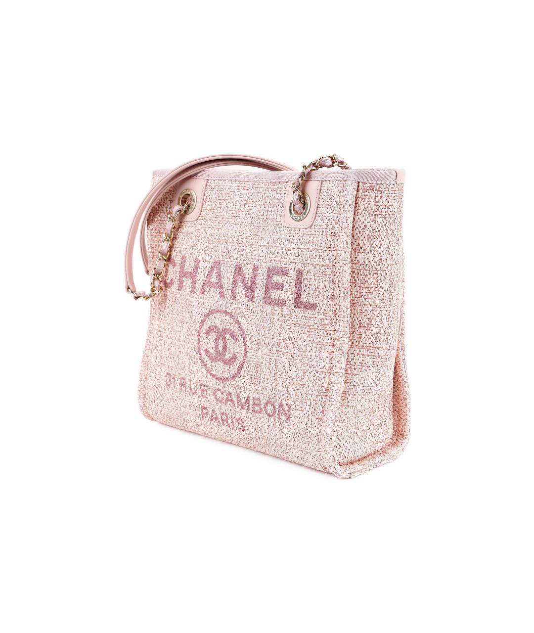 CHANEL Розовая сумка тоут, фото 2