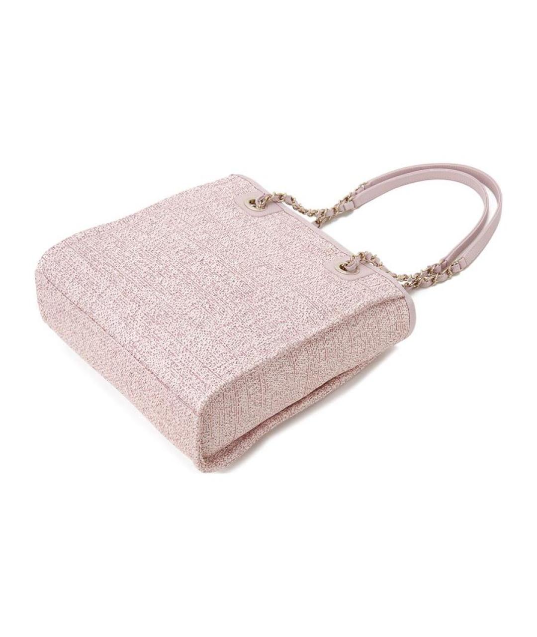 CHANEL Розовая сумка тоут, фото 4