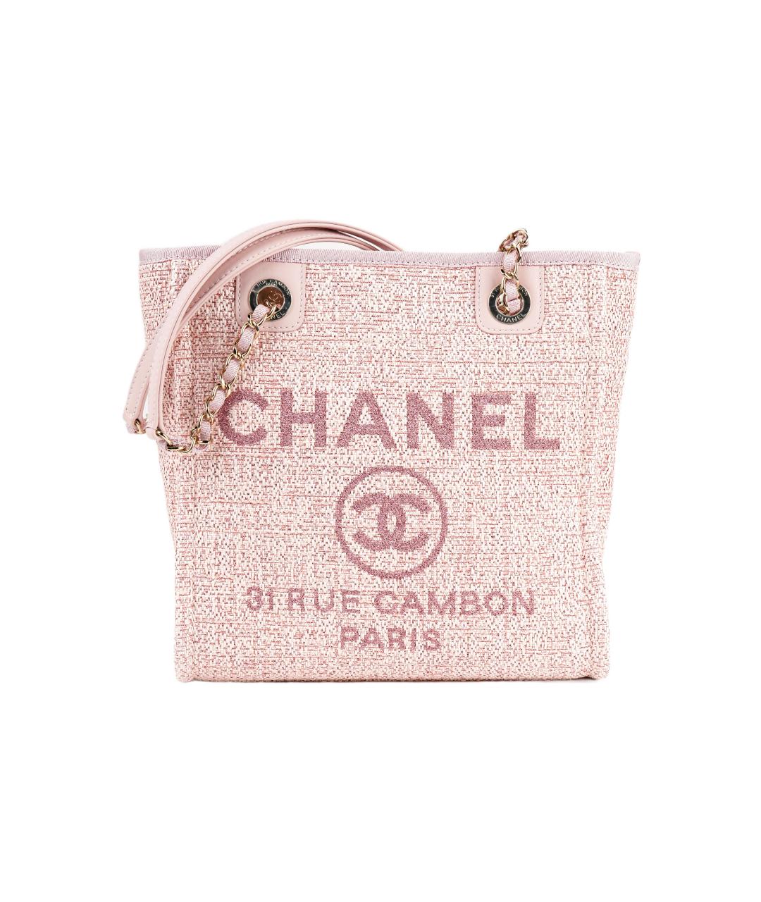 CHANEL Розовая сумка тоут, фото 1