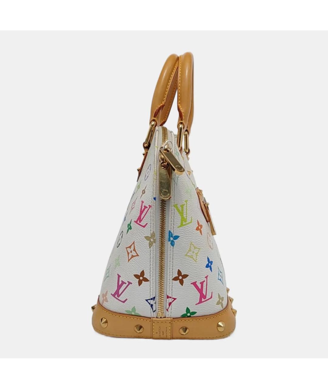 LOUIS VUITTON Белая сумка с короткими ручками, фото 3