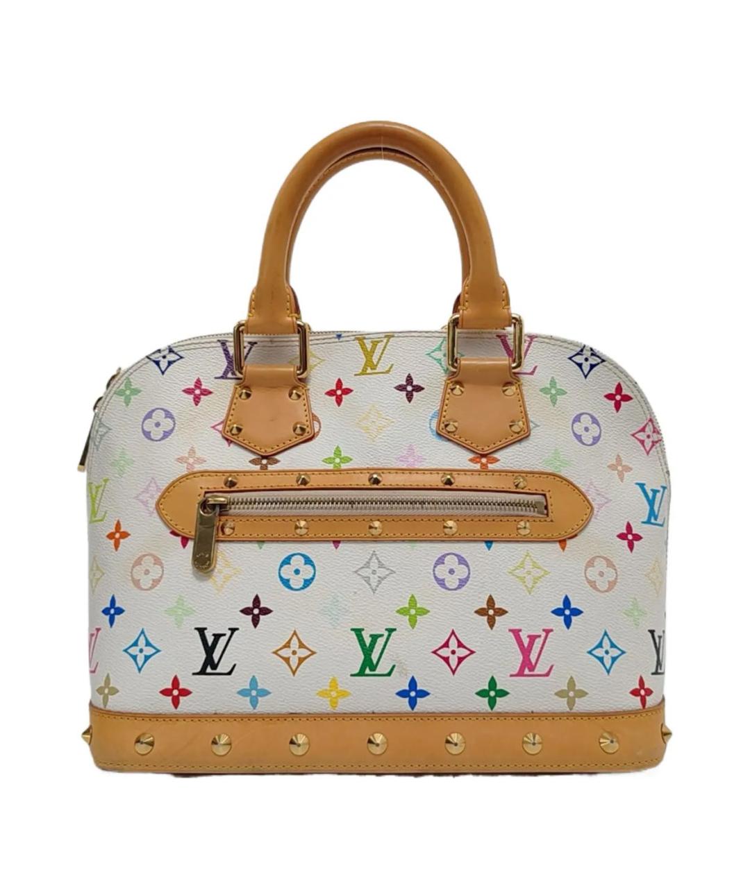 LOUIS VUITTON Белая сумка с короткими ручками, фото 1