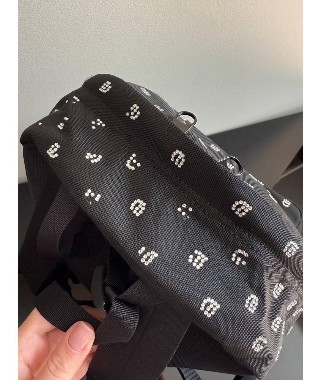 ALEXANDER WANG Черный тканевый рюкзак, фото 6