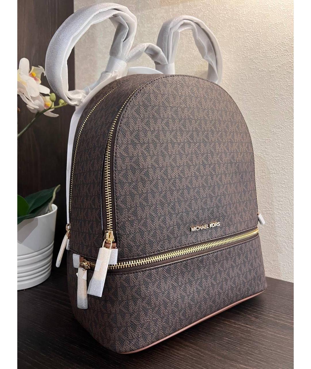 MICHAEL KORS Коричневый рюкзак, фото 6