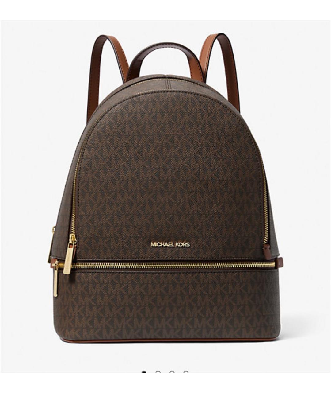 MICHAEL KORS Коричневый рюкзак, фото 9