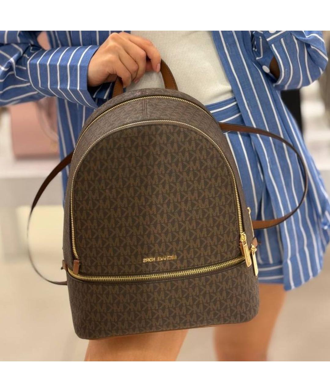 MICHAEL KORS Коричневый рюкзак, фото 4