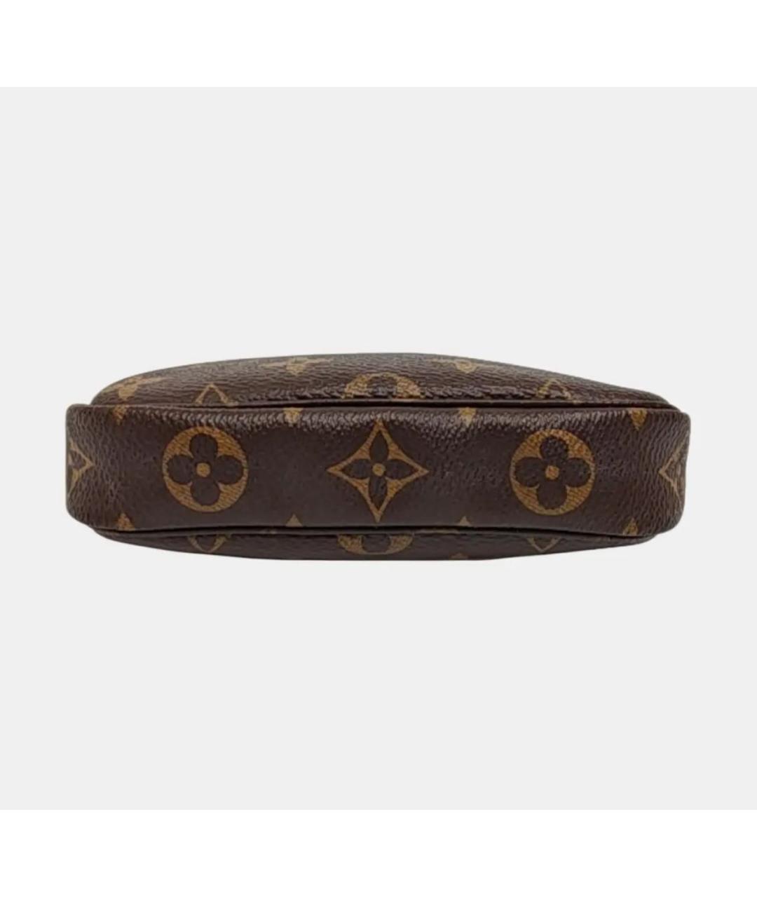 LOUIS VUITTON Коричневая сумка с короткими ручками, фото 5