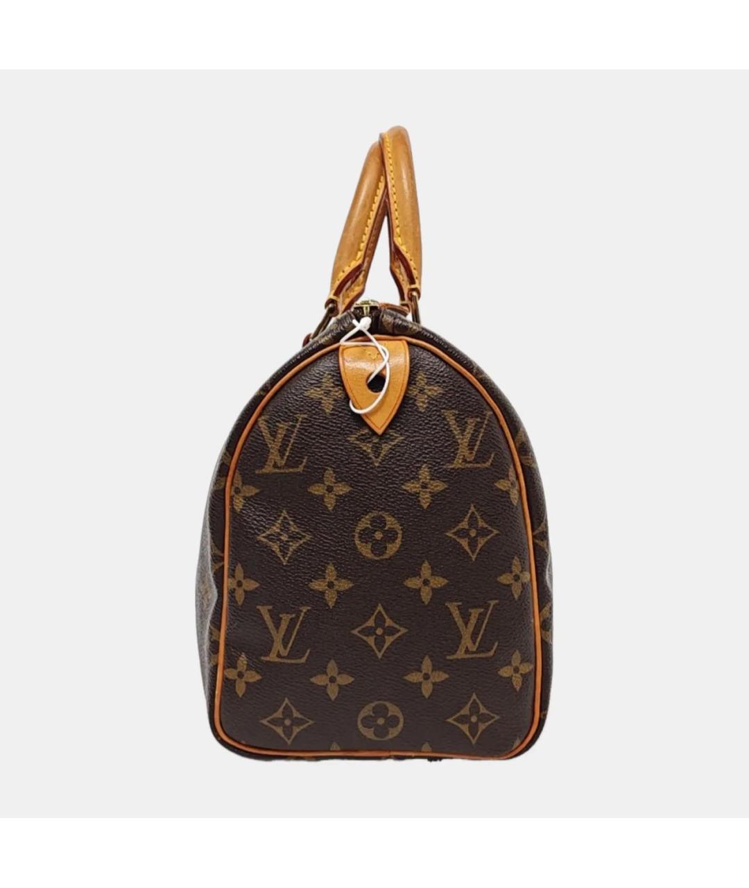 LOUIS VUITTON Коричневая сумка с короткими ручками, фото 2