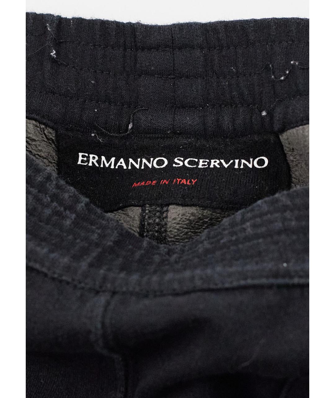 ERMANNO SCERVINO Черный хлопковый костюм с брюками, фото 7