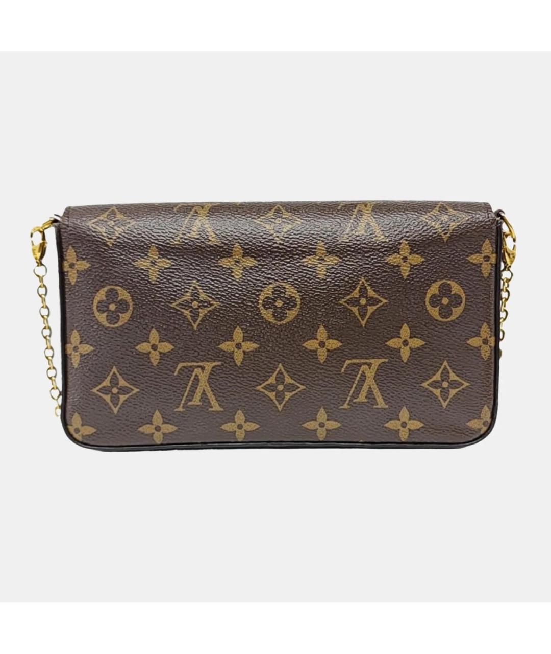 LOUIS VUITTON Коричневая сумка через плечо, фото 4