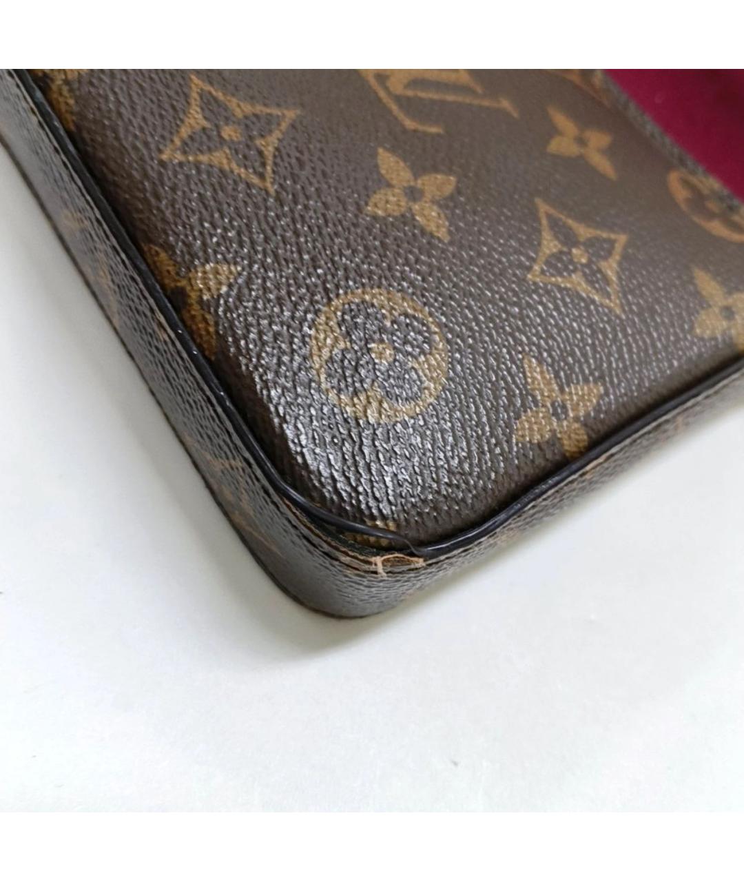 LOUIS VUITTON Коричневая сумка через плечо, фото 8