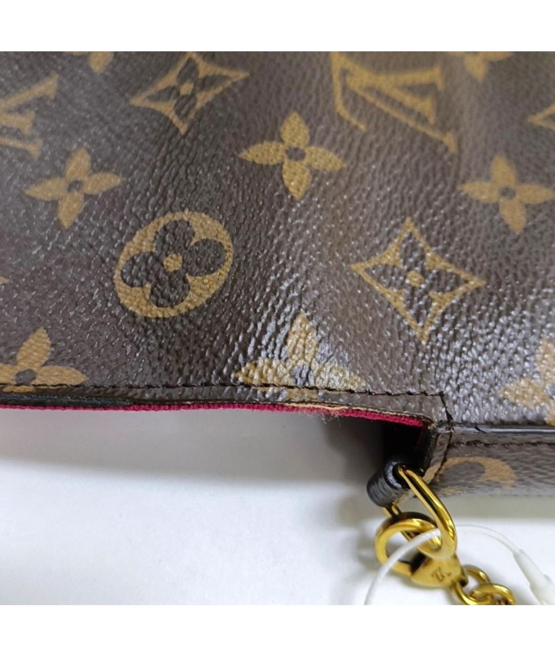 LOUIS VUITTON Коричневая сумка через плечо, фото 6