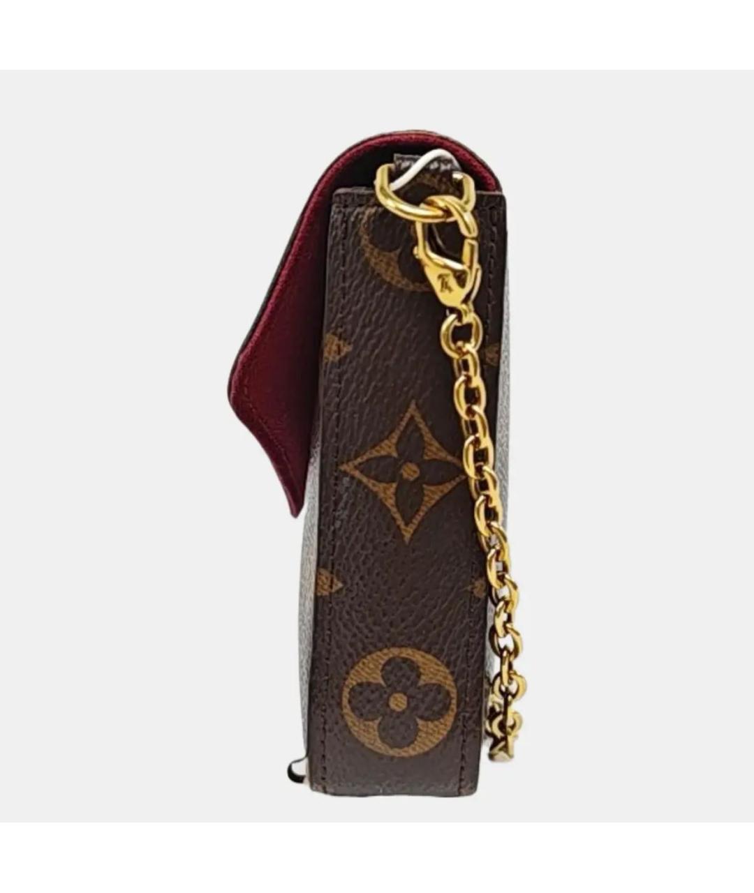 LOUIS VUITTON Коричневая сумка через плечо, фото 2