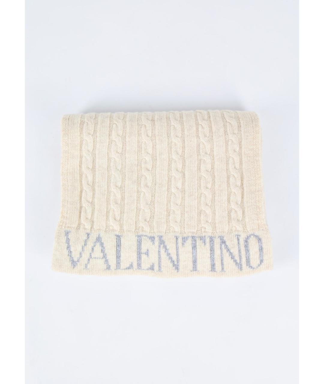 VALENTINO Белая шерстяная шапка, фото 2