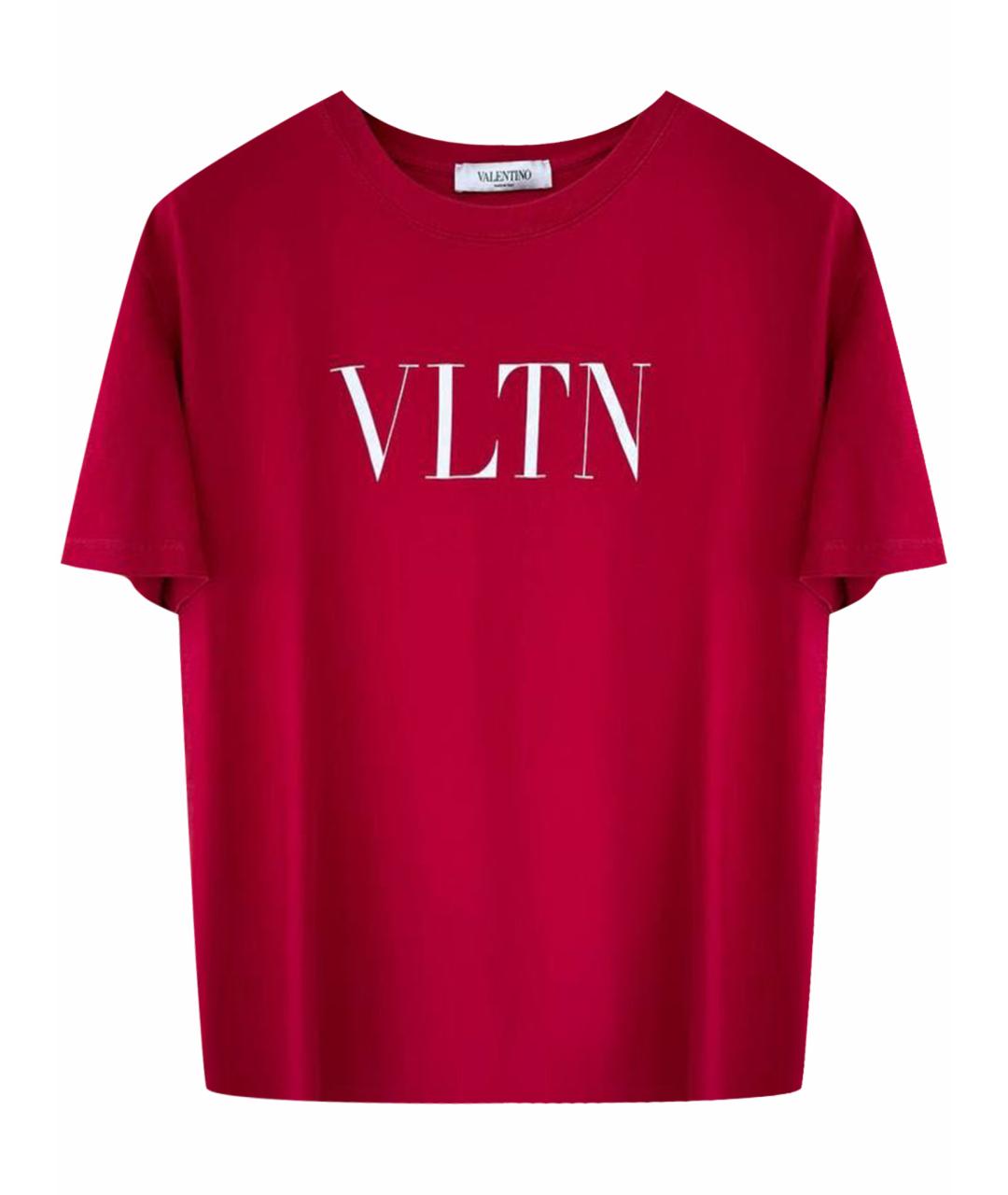 VALENTINO Красная футболка, фото 1