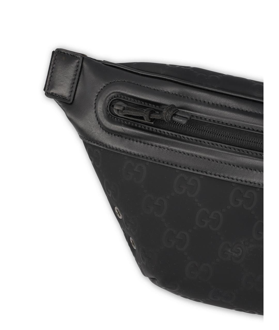GUCCI Черная поясная сумка, фото 2