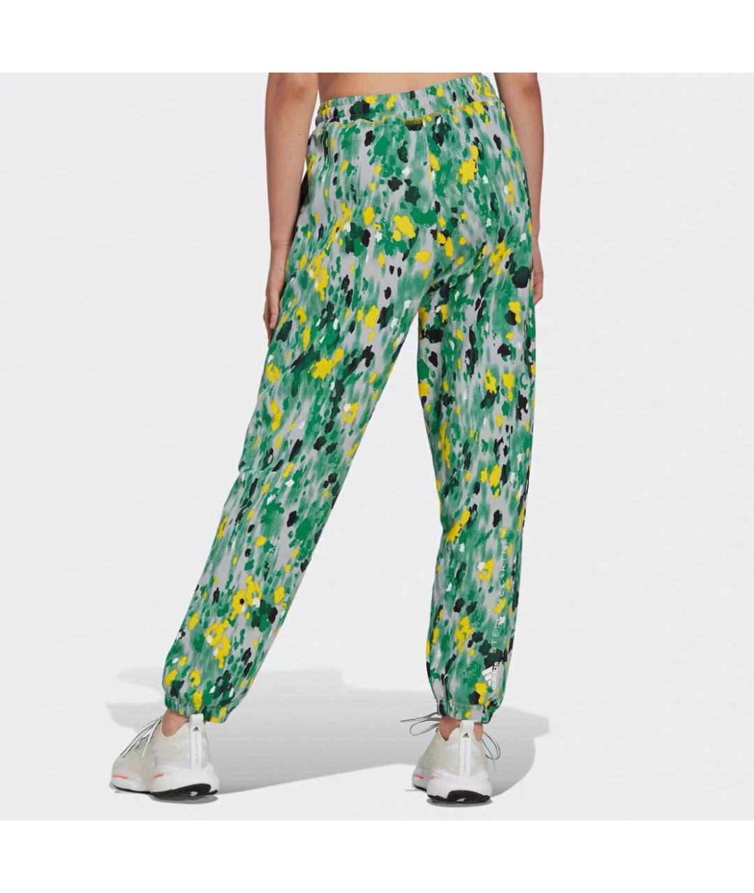 ADIDAS BY STELLA MCCARTNEY Зеленые спортивные брюки и шорты, фото 8