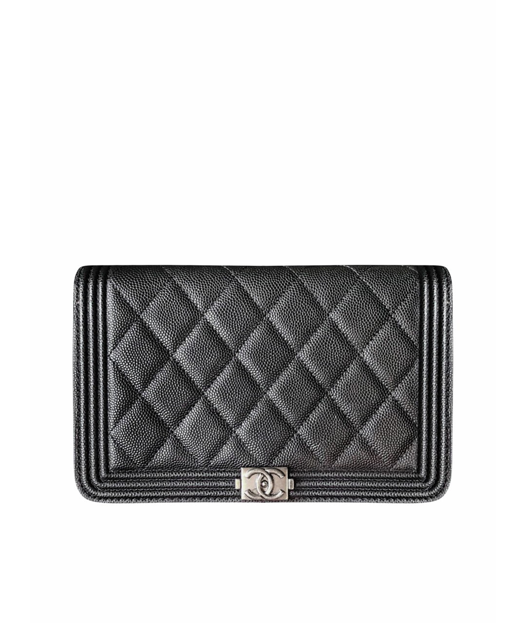 CHANEL Черная кожаная сумка тоут, фото 1