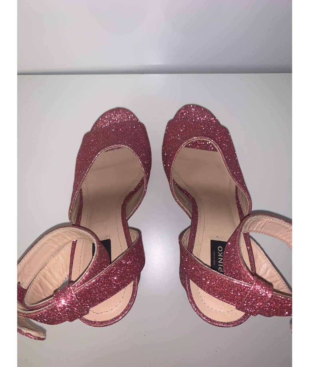 PINKO Розовые кожаные туфли, фото 3
