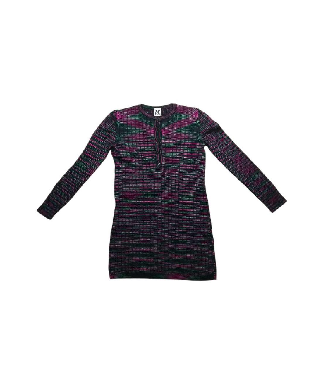 MISSONI Мульти шерстяное платье, фото 1