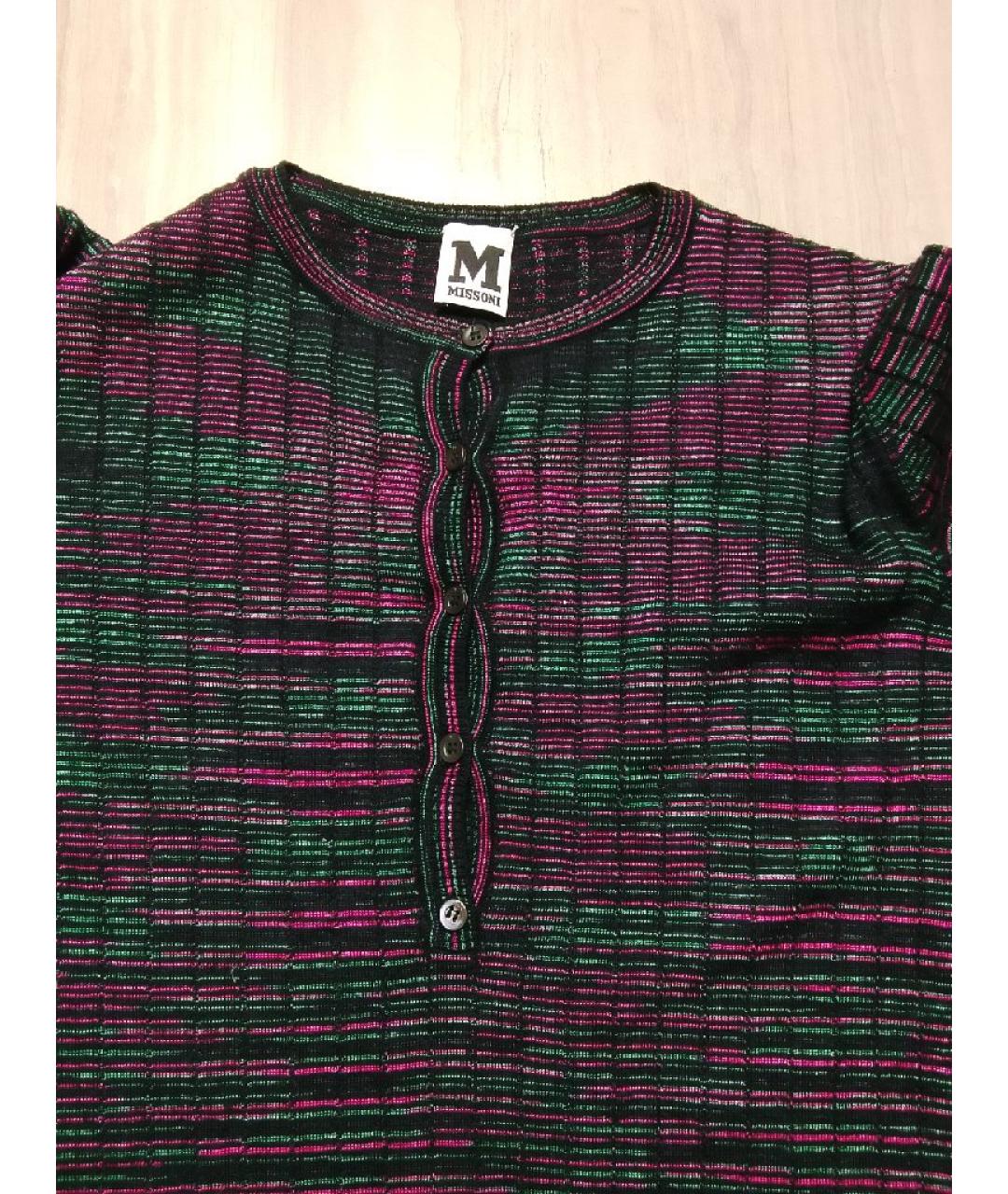 MISSONI Мульти шерстяное платье, фото 3