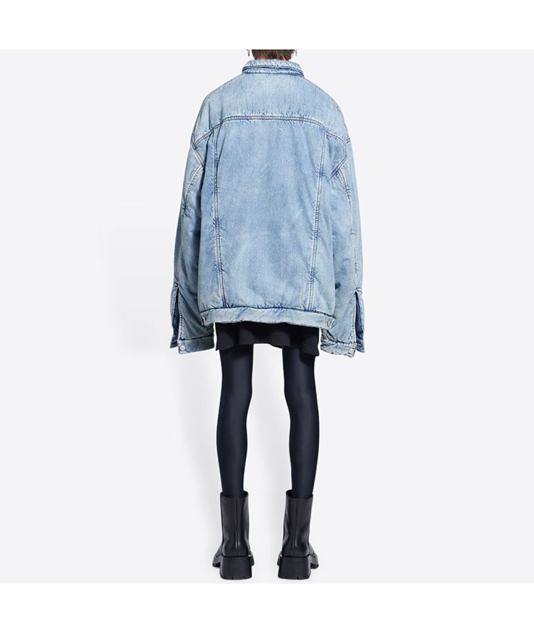 BALENCIAGA Голубая куртка, фото 2