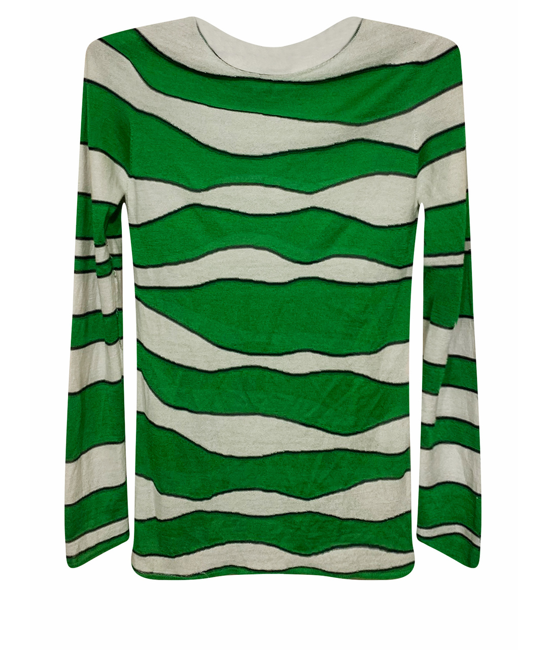 GIORGIO ARMANI Зеленый кашемировый джемпер / свитер, фото 1