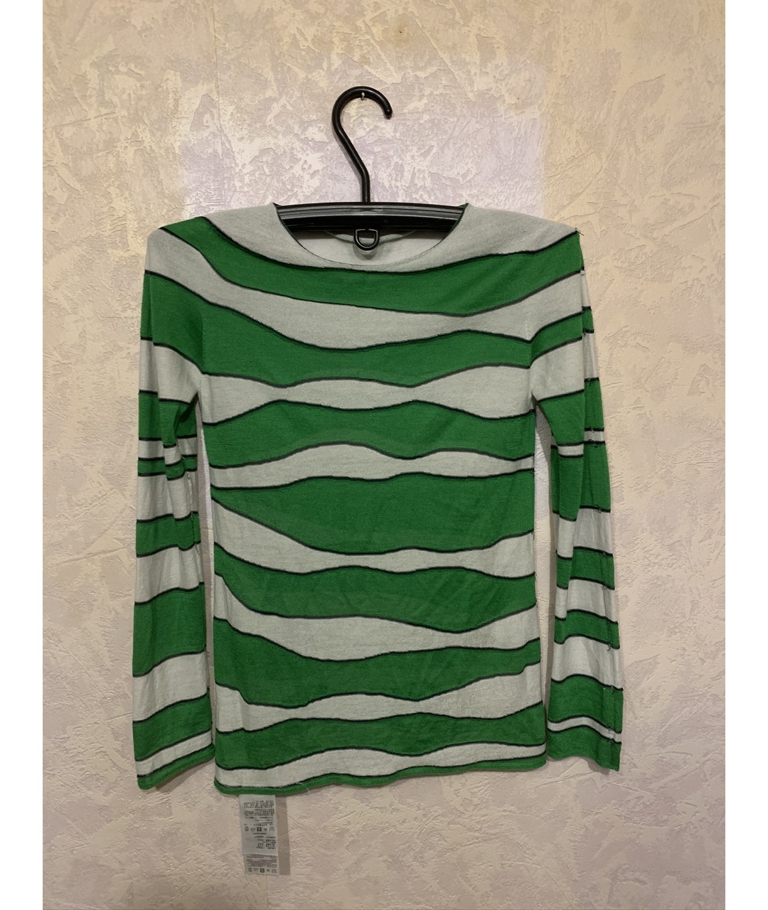 GIORGIO ARMANI Зеленый кашемировый джемпер / свитер, фото 5