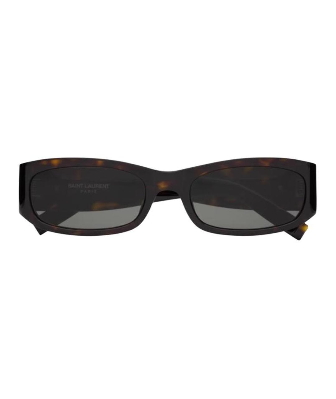 SAINT LAURENT Черные пластиковые солнцезащитные очки, фото 2